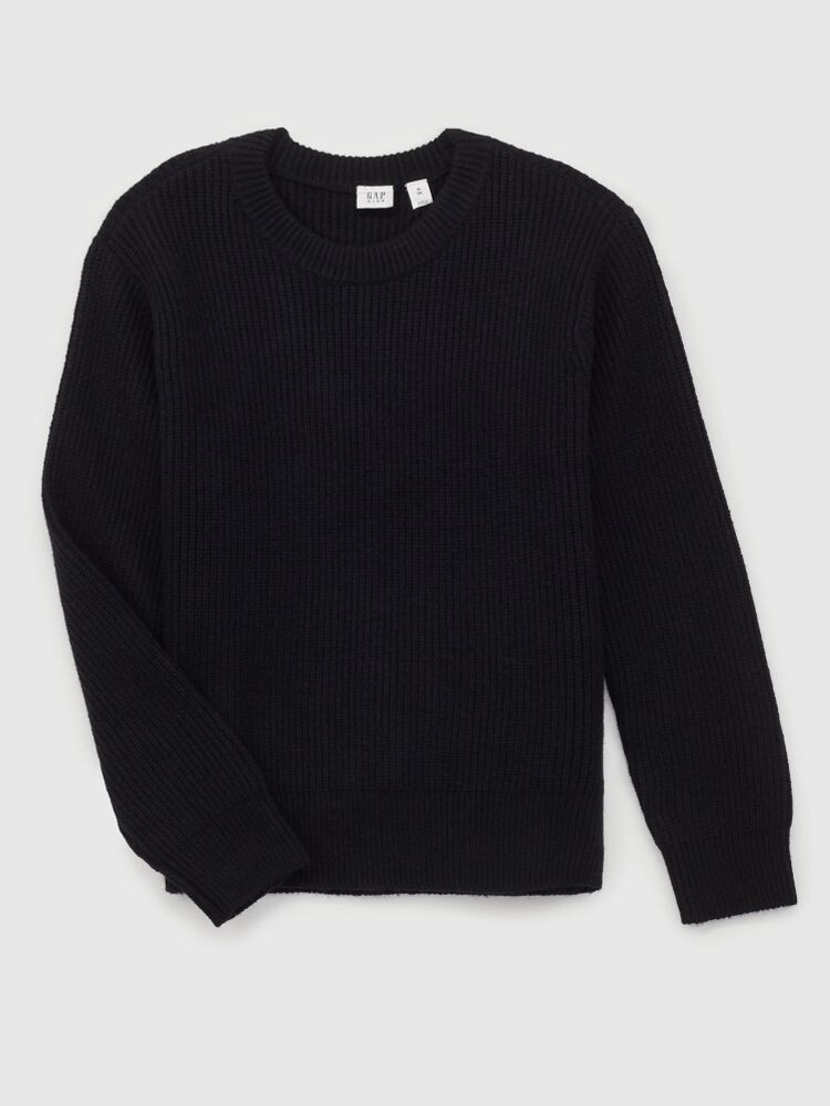 

Детский кашесофтовый свитер Gap, черный