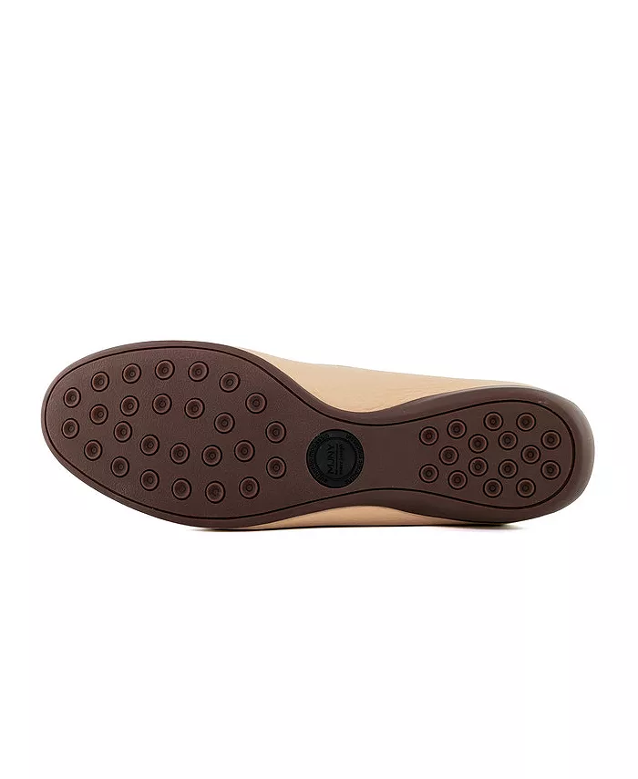 Женские мокасины Lake Road Comfort Slip on из кожи Marc Joseph New York, розовый — фото 4