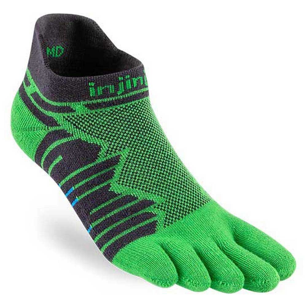 

Носки Injinji Ultra Run No-Show, зеленый