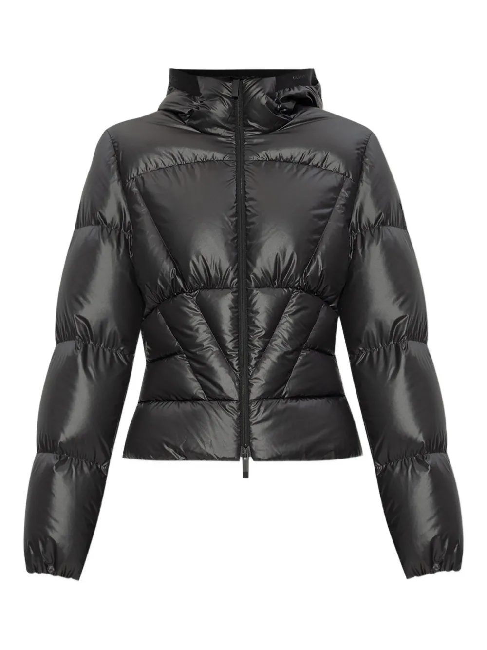

Пуховик с вырезом MONCLER, черный