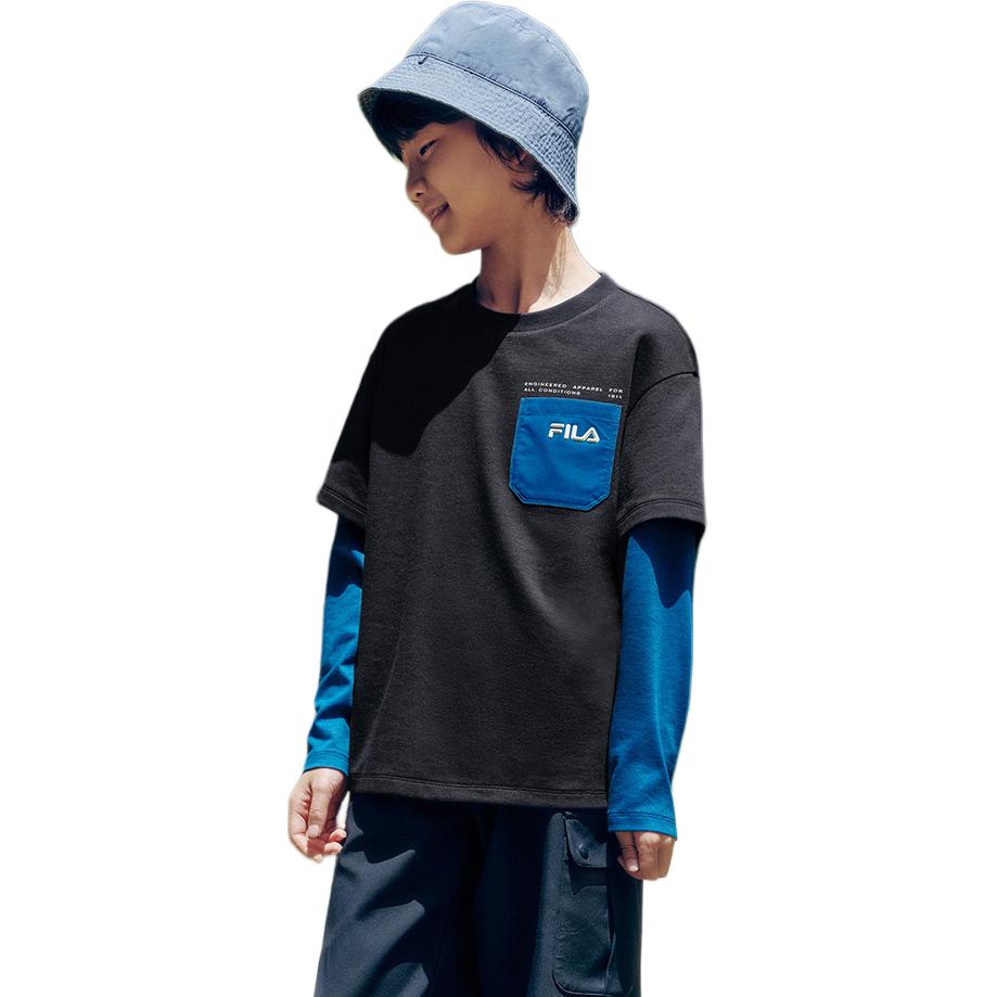 Детская футболка FILA, синий — фото 2