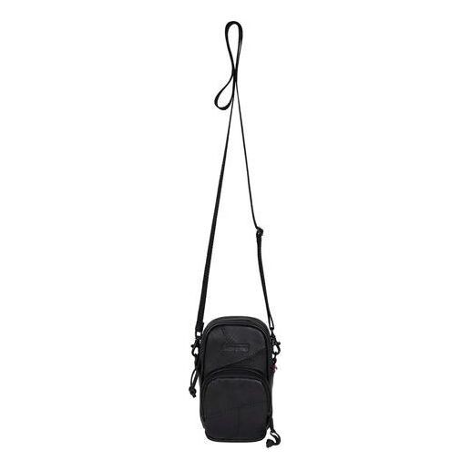 

Сумка patchwork leather small shoulder bag 'black' Supreme, черный