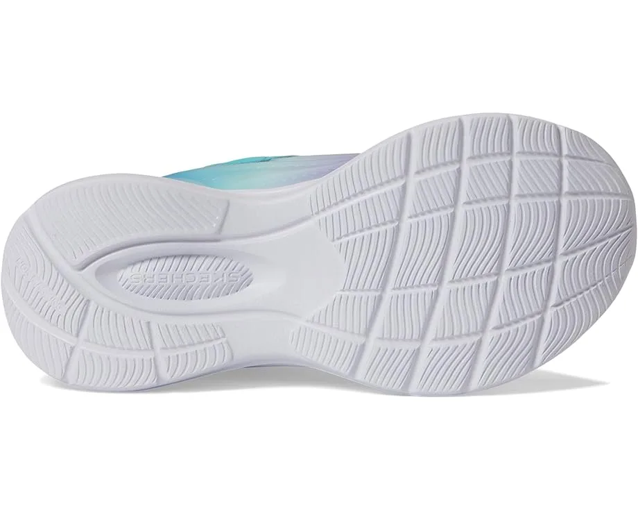 Кроссовки SKECHERS KIDS Jumpsters 2.0 - Blurred Dreams 303397L (Little Kid/Big Kid), Turquoise/Multi — фото 3