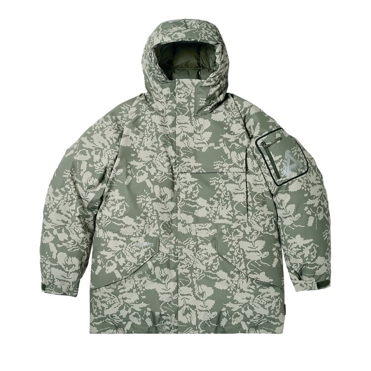 

Парка Palace GORE-TEX Cargo Down Parka, цвет Leaf DPM