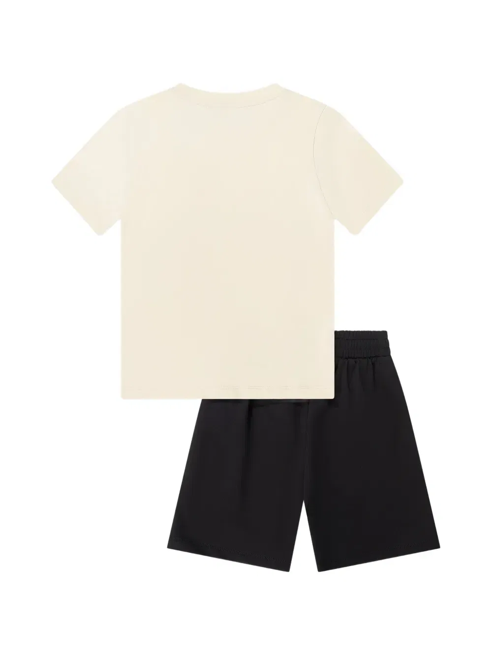 Комплект из шорт с коротким рукавом Emporio Armani Kids, нейтральный — фото 2