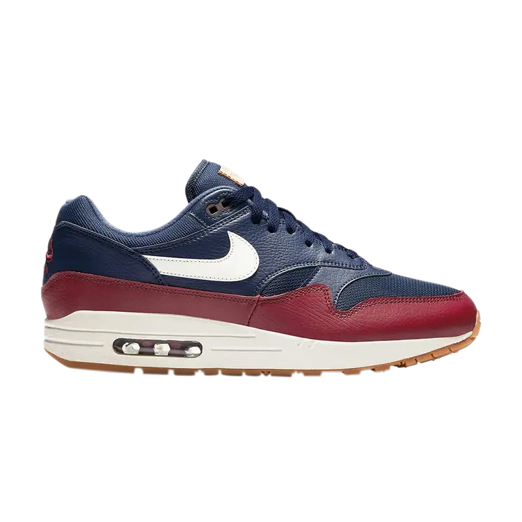 

Кроссовки Nike Air Max 1 'Navy Team Red', синий