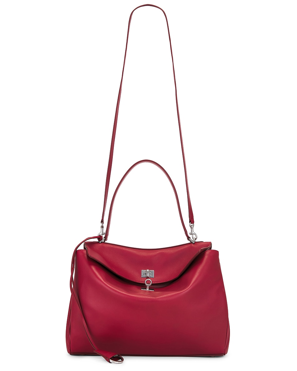 

Средняя сумка Rodeo с верхней ручкой Balenciaga, Cherry Red