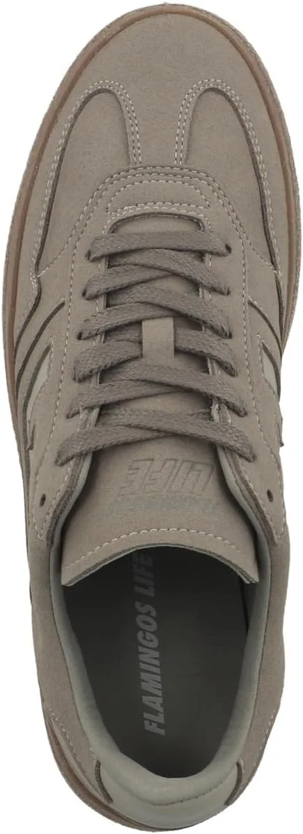 Кроссовки Flamingos Life Unisex Adult Low Burela Bold Trainers, коричневый — фото 2