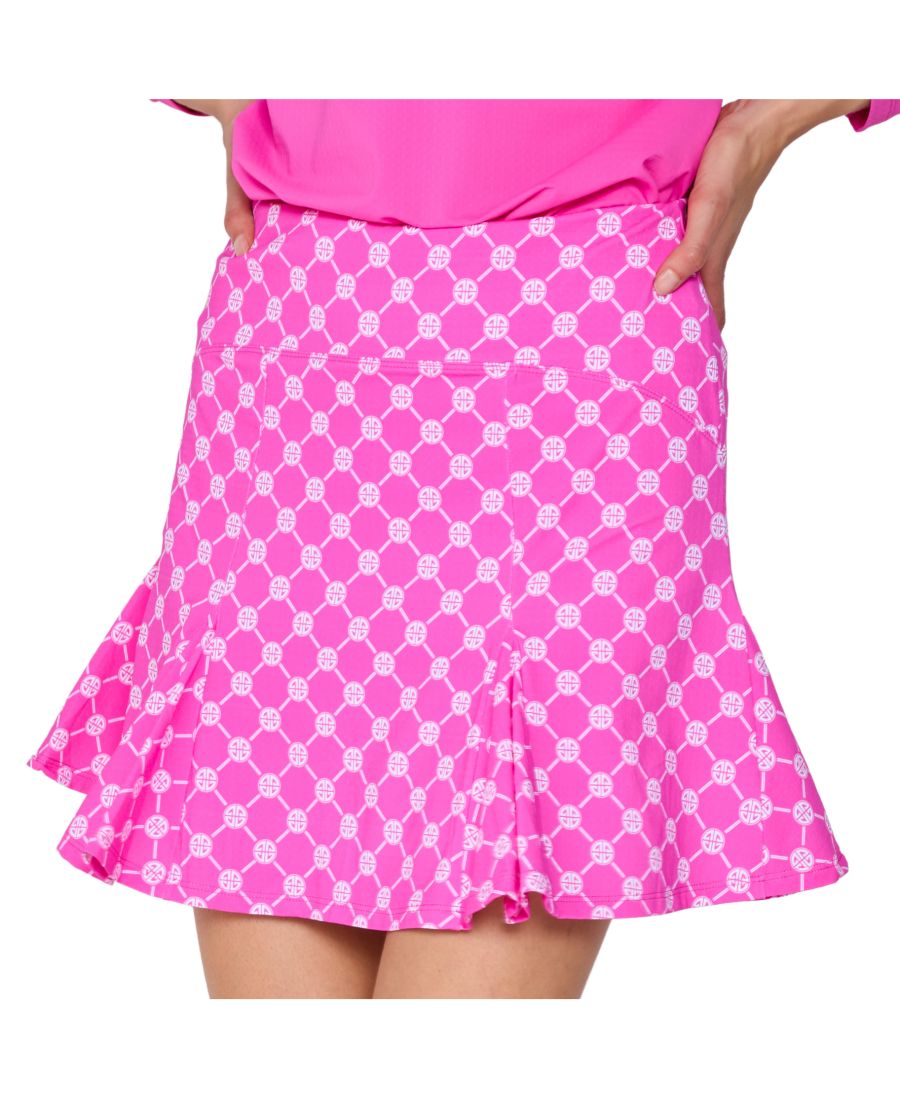 

Шорты-юбка G Lifestyle Godet G Lifestyle Clothing, Pink Lifestyle Geo