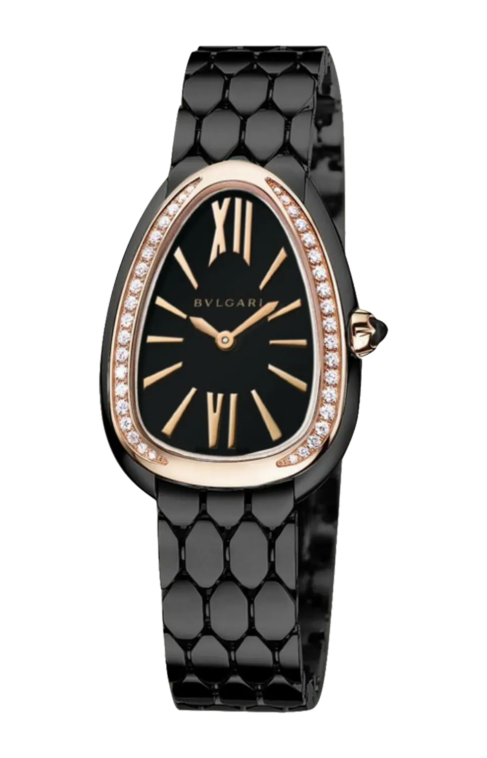 

Часы Bulgari Serpenti seduttori с золотом и бриллиантами, 33 мм