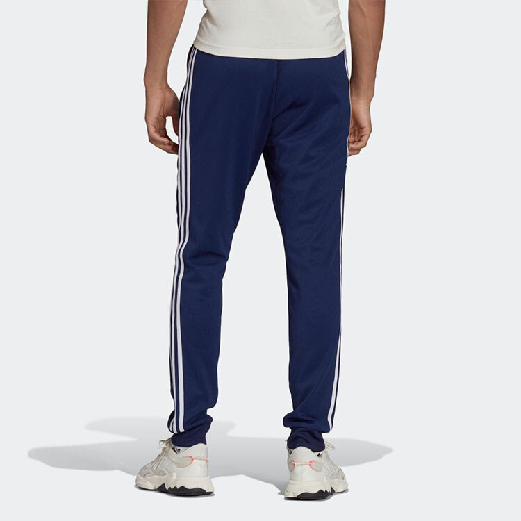 Штаны мужские трикотажные SST синие Adidas Originals, синий — фото 3