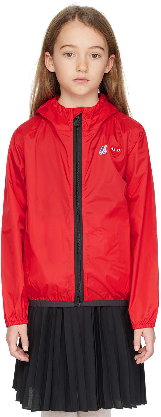 

Детская куртка K-Way Edition COMME des GARcONS PLAY, красный