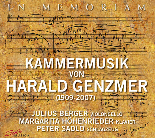 

CD диск Genzmer / Berger / Hohenrieder / Sadlo: In Memoriam