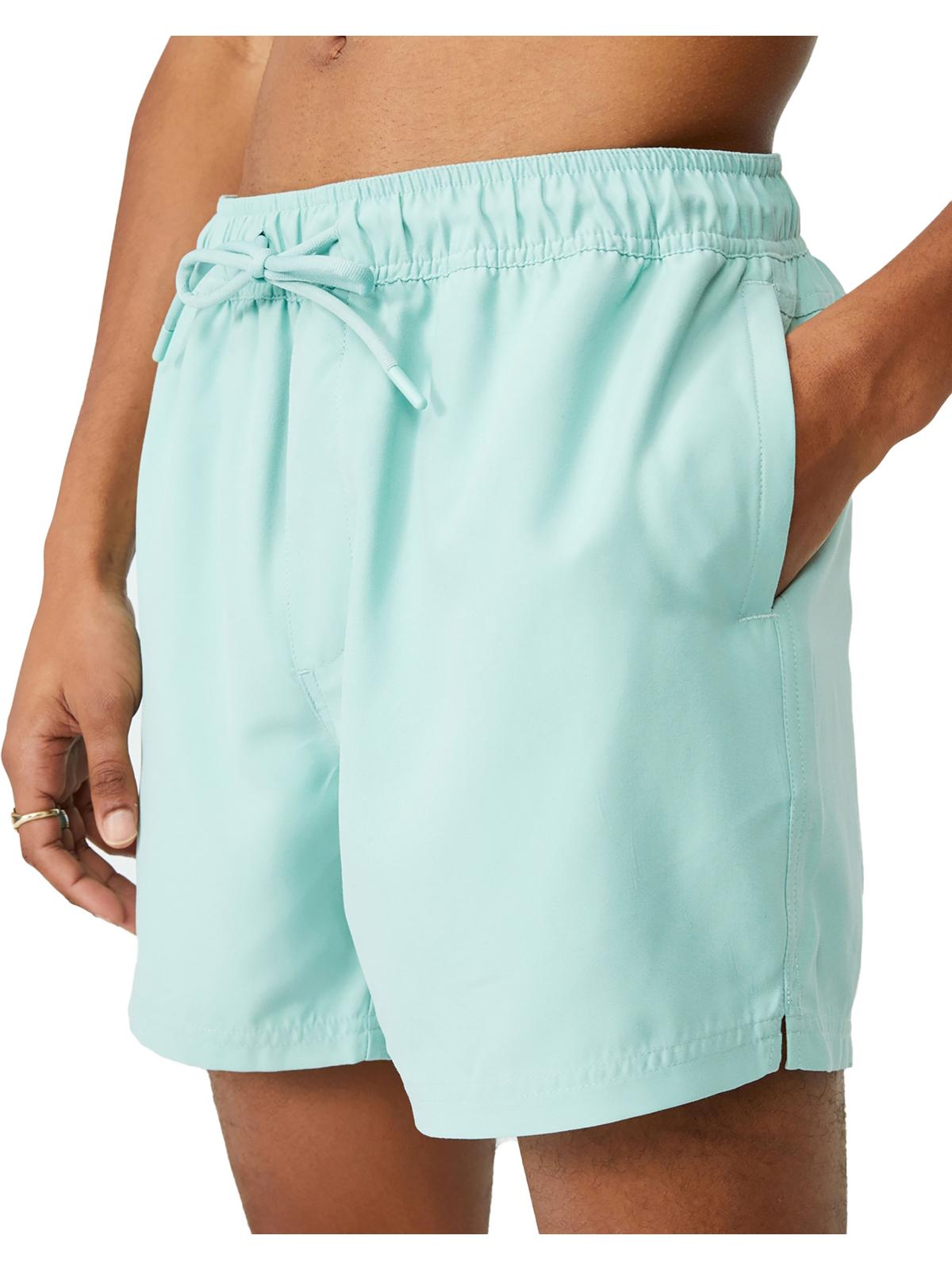 

Мужские шорты для плавания на шнуровке Cotton On, зеленый