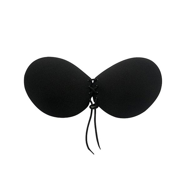 

Женский бесшовный силиконовый бюстгальтер на клеевой основе Inspire Chic, Black Round Cup