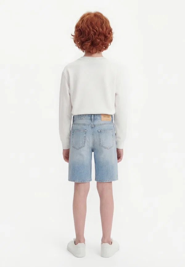 Джинсовые шорты osjfade Only & Sons Junior, Light Blue Denim — фото 2