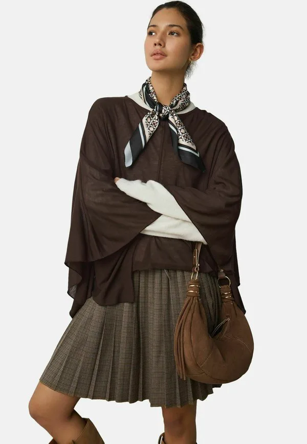 Накидка с длинным рукавом Next, Chocolate Brown