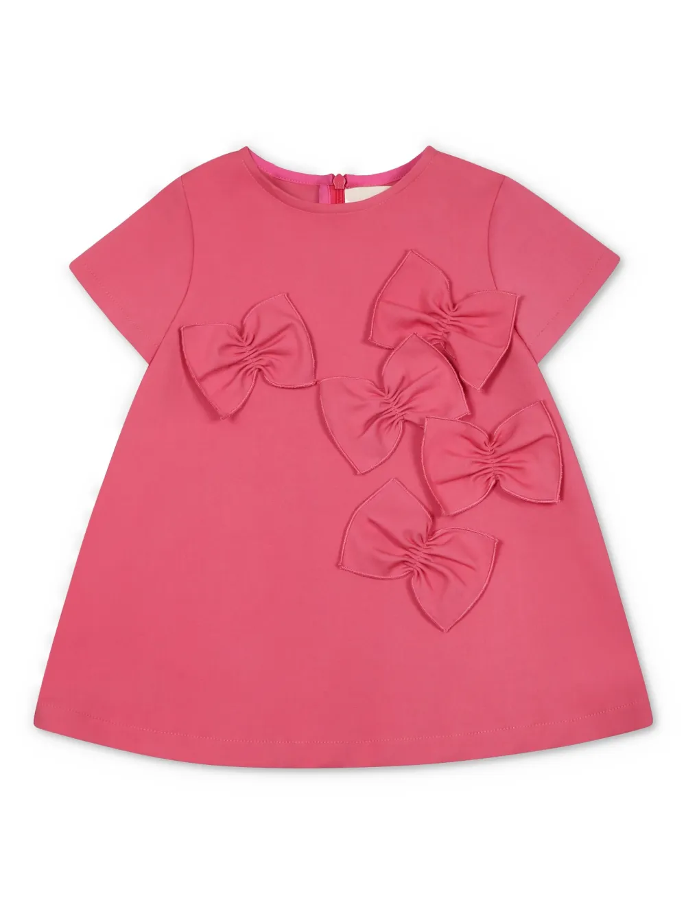 

Платье с бантом Simonetta, розовый
