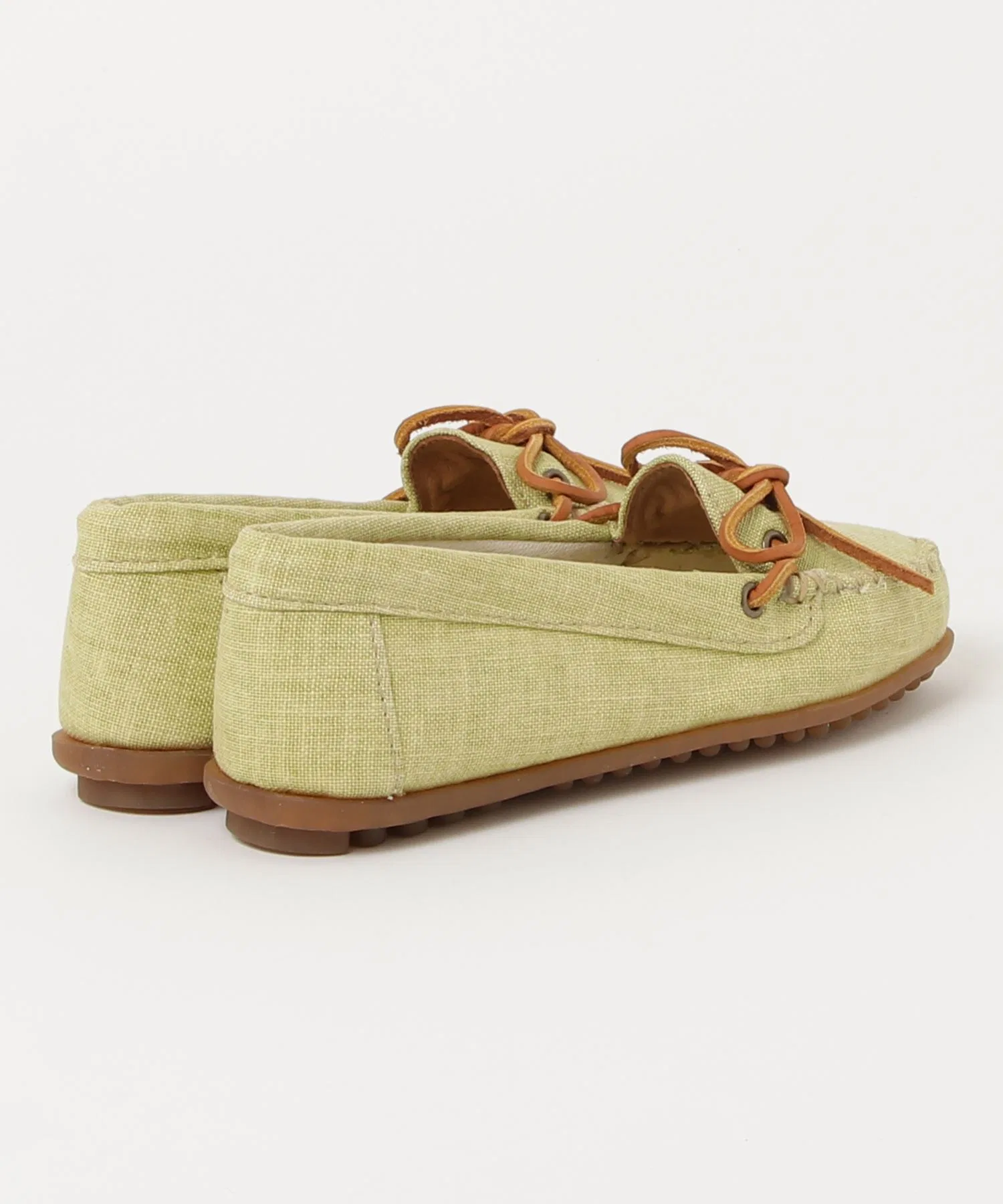 Унисекс мокасины из канваса Minnetonka CANVAS MOC розовые — фото 2