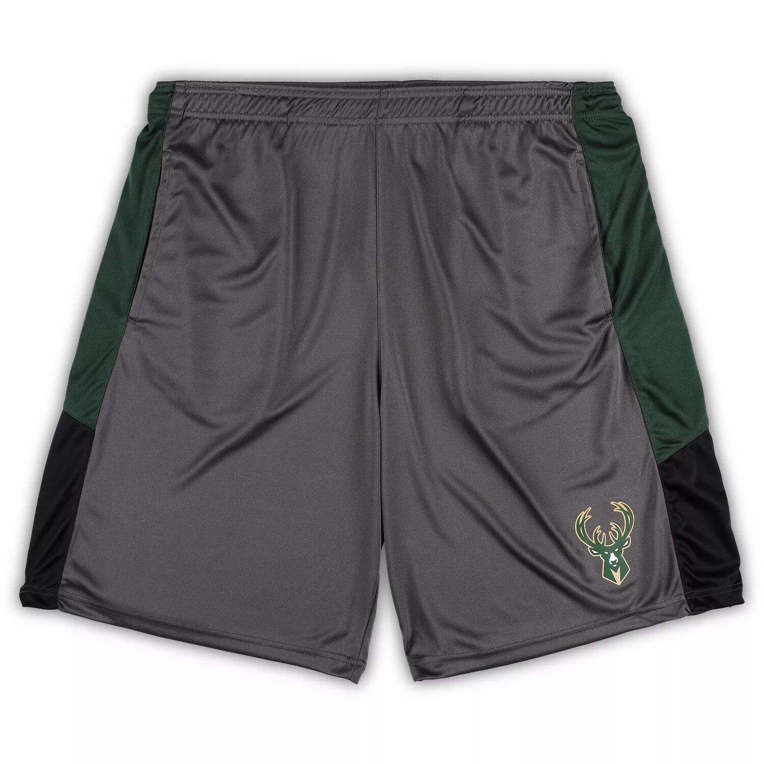 

Мужские фирменные серые шорты Milwaukee Bucks Big & Tall Fanatics
