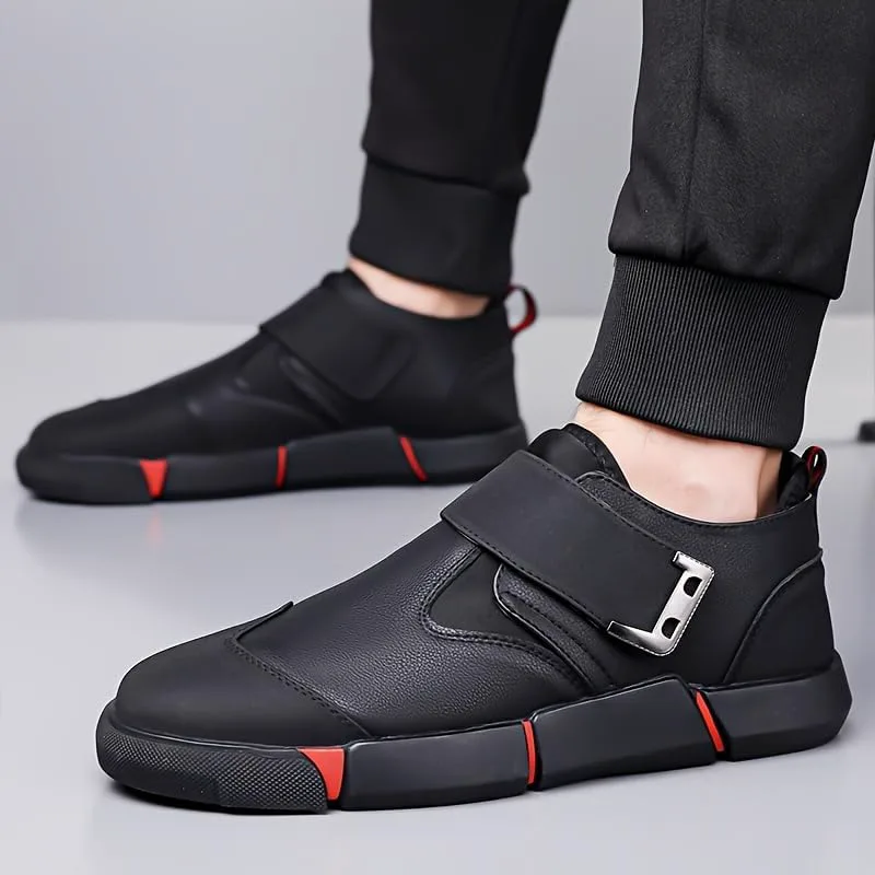 Мужские повседневные спортивные кроссовки - амортизирующие и удобные - подходят для всех сезонов, для улицы и ежедневной носки Fusecottc, черный — фото 3