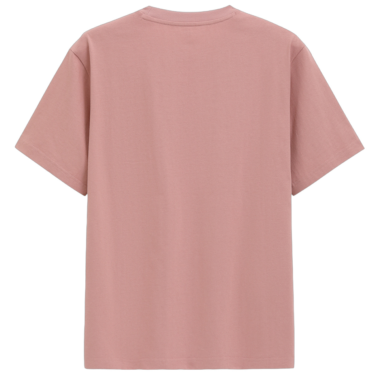 Футболка Unisex Crew Neck Moderate GAP, розовый 1 — фото 4