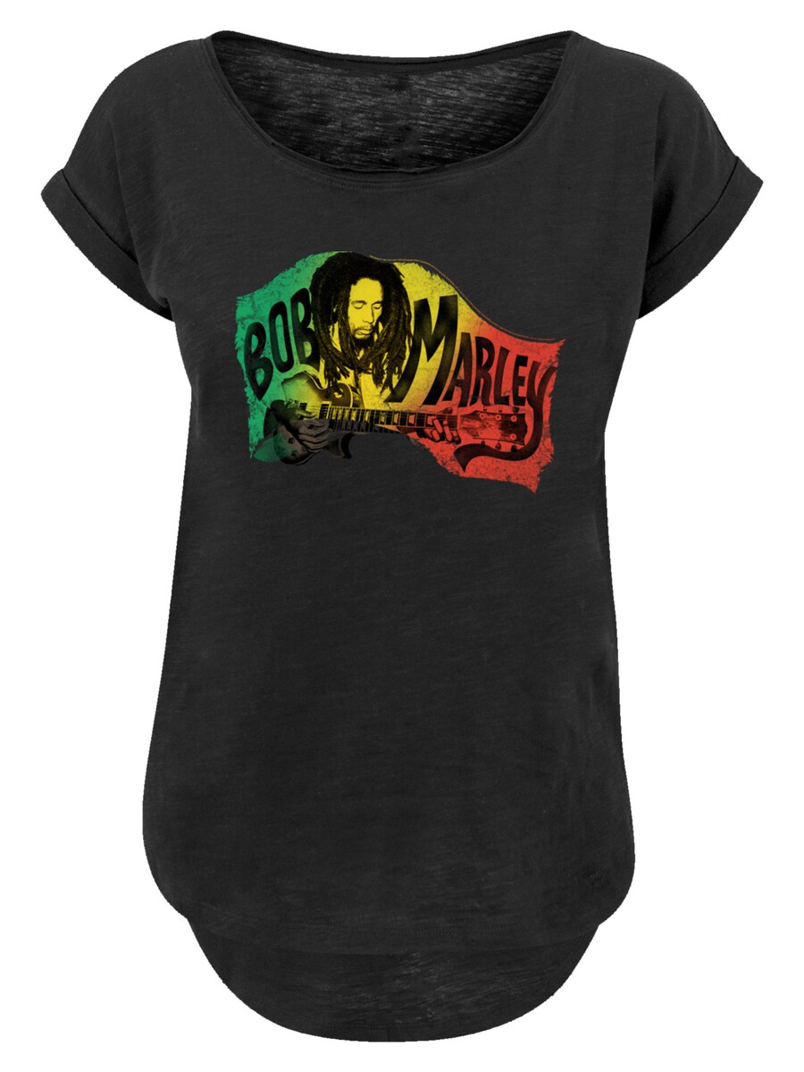 

Рубашка F4NT4STIC Bob Marley Chords Reggae Music by Rock Off, черный