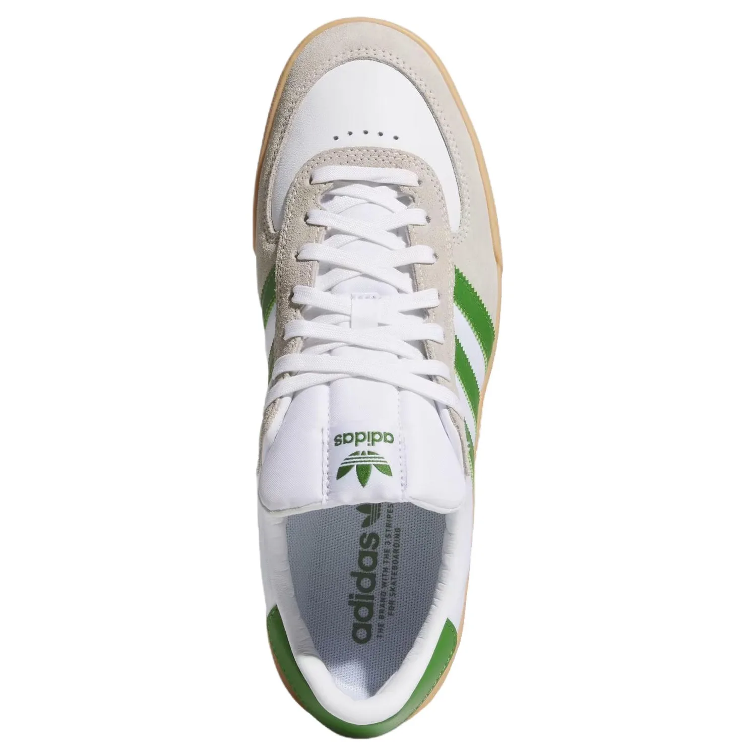 Adidas Originals GLENBURN Skateboard Shoes Unisex белые зеленые — фото 4