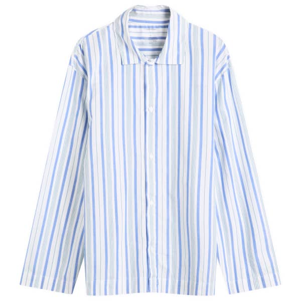 Пижамный комплект из хлопкового поплина Calvin Klein, белый — фото 2