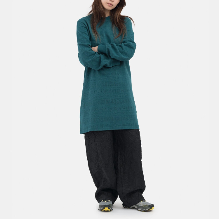 Женское платье с длинными рукавами Stussy, цвет Blue — фото 3