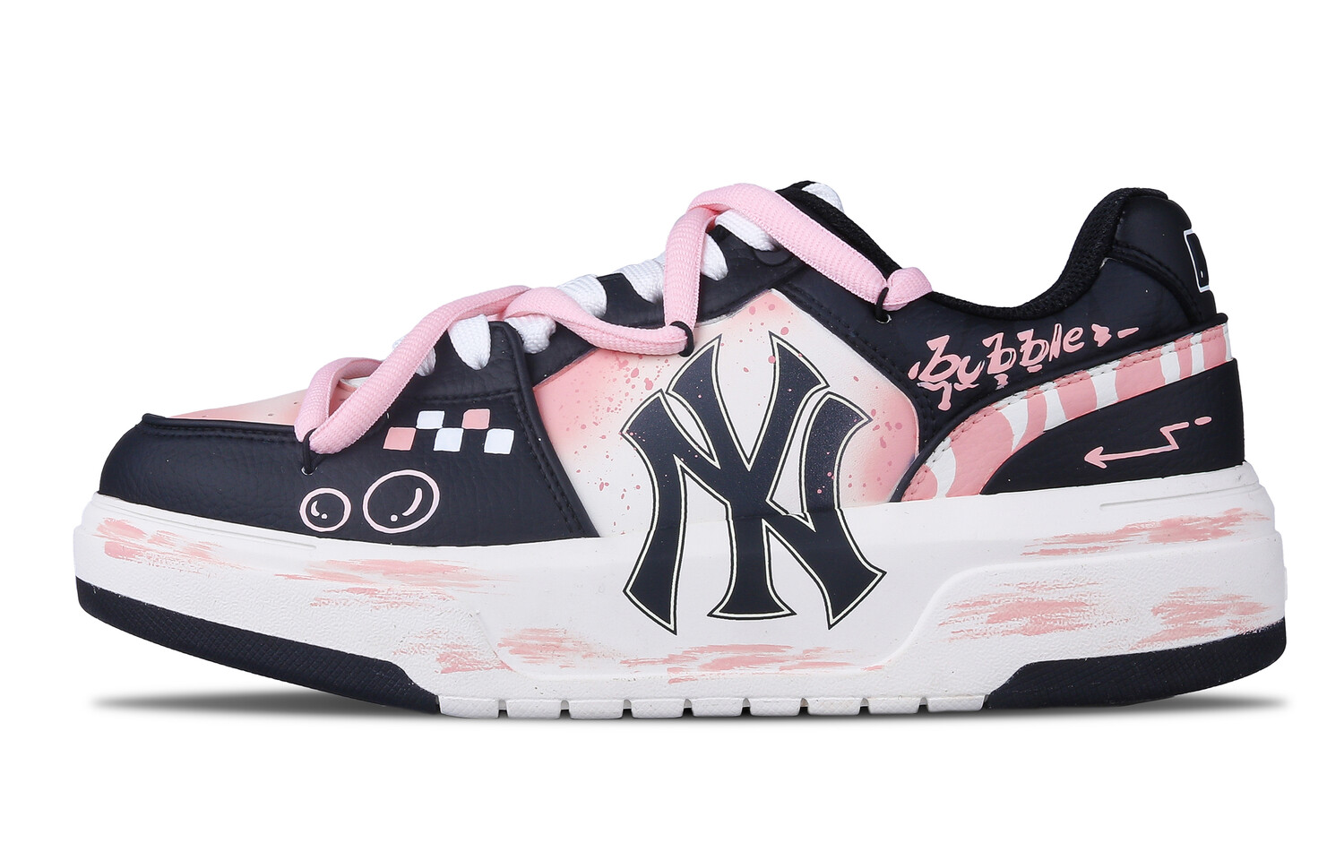 

Кроссовки MLB Chunky Liner Skateboarding Shoes Unisex Low-top Pink, цвет Crushed pollen
