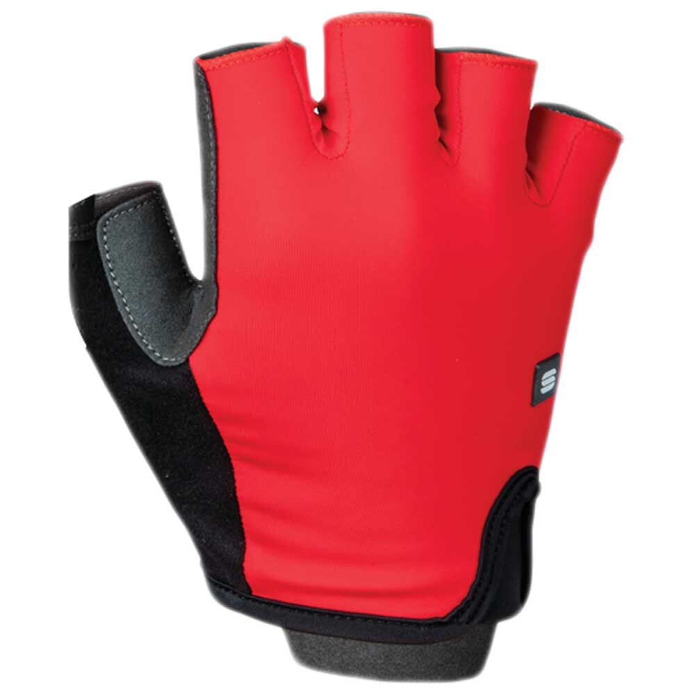 

Короткие перчатки Sportful Matchy Short Gloves, красный