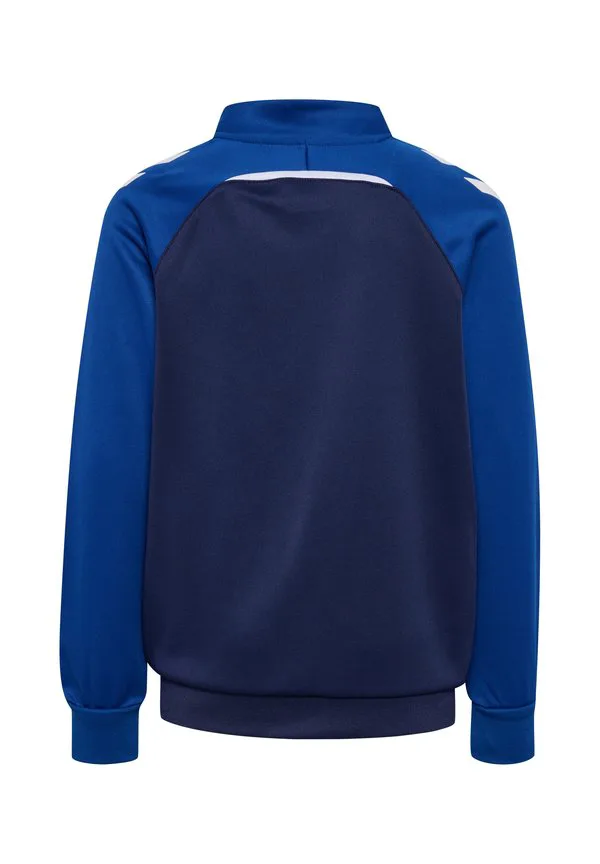 Детская тренировочная куртка hmllead 2.0 track zip Hummel, Marine True Blue — фото 2