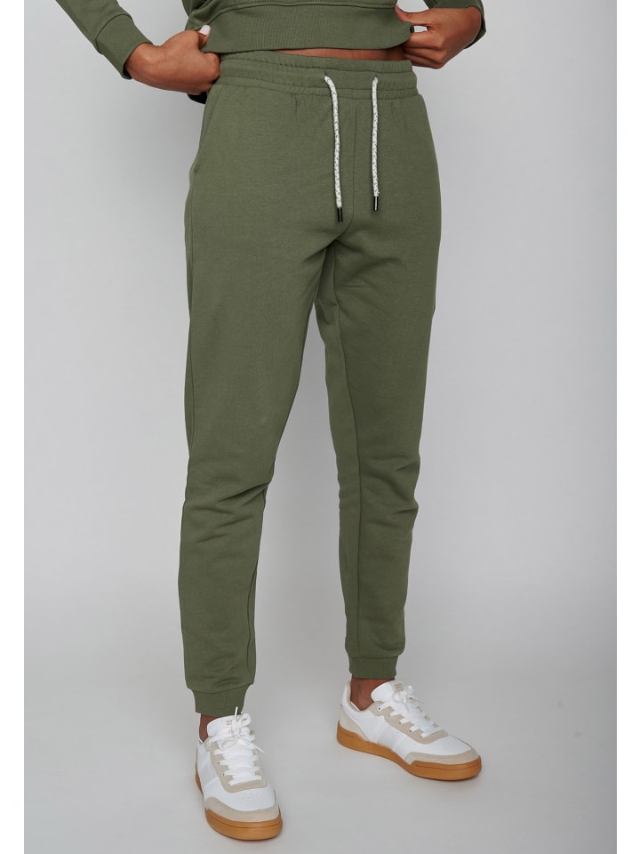 

Базовые спортивные брюки грязно-оливкового цвета GreenBomb