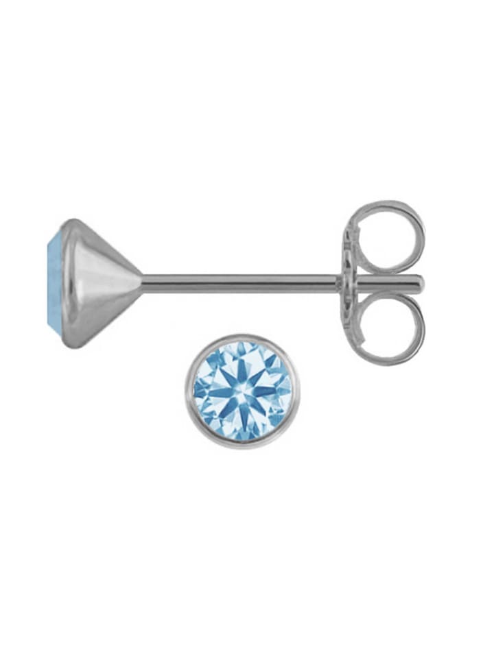 

Schmuck23 Серебряные серьги с кубическим цирконием 925 пробы, 0,4 см