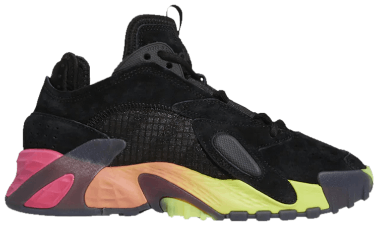 

Кроссовки adidas Streetball J 'Black Yellow Pink', черный