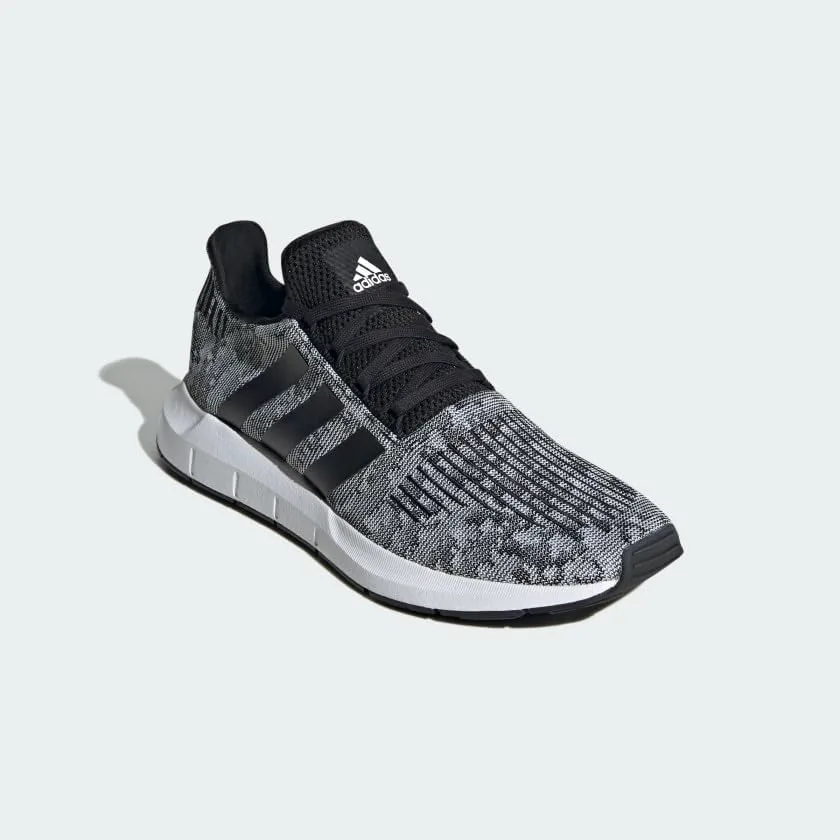 Мужские кроссовки для бега Adidas Swift Run 1.0, черно-белый — фото 3