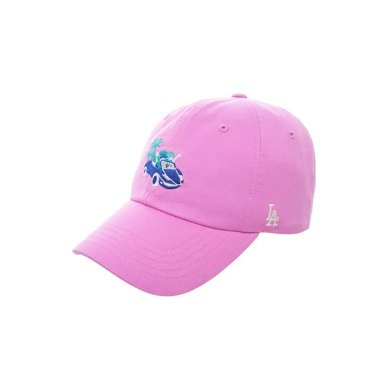 

MLB Полиэстеровая бейсболка женская розово-красная, Rose Red