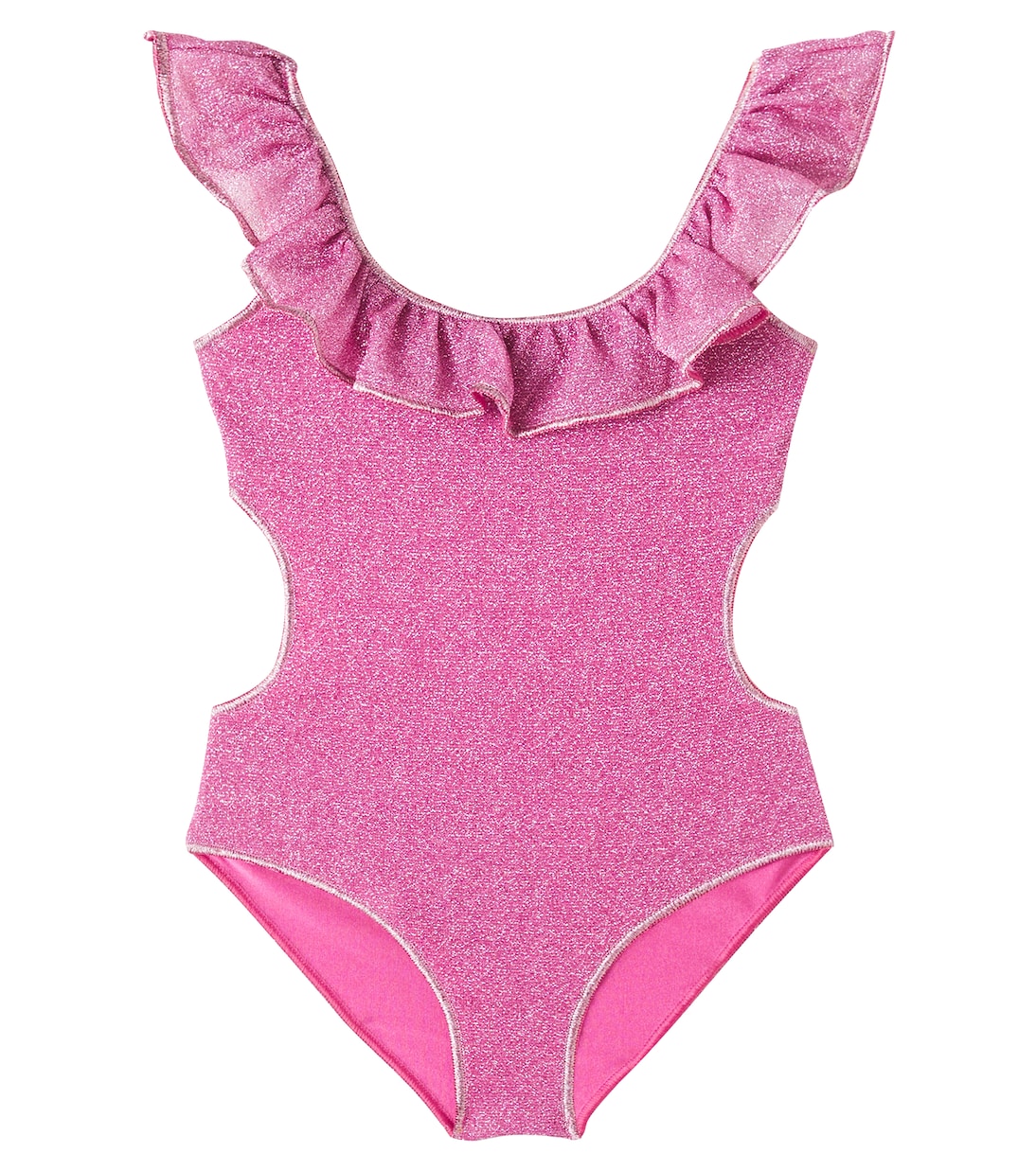 

Бикини с оборками из ламе Lumière Oséree Kids, розовый