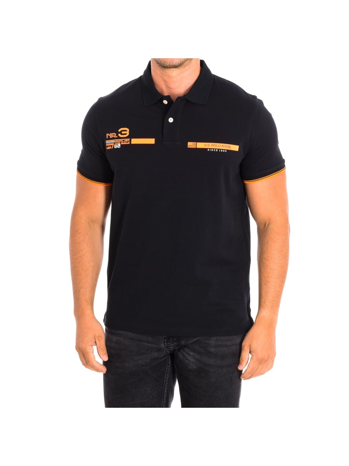 

Рубашка-поло U.S. Polo Assn., черный
