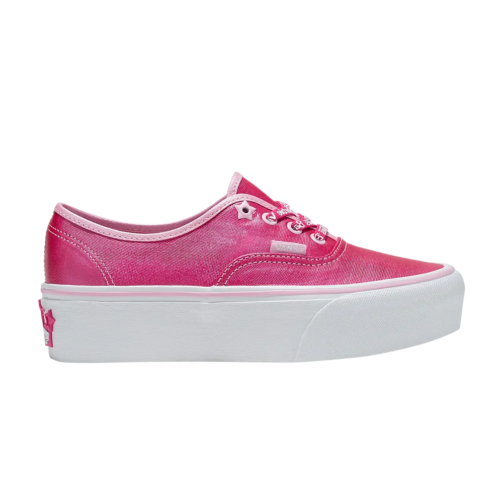 Ботинки Barbie x Authentic Stackform Vans, розовый