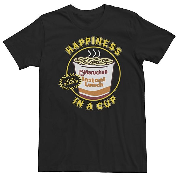 

Футболка Big & tall Maruchan Happiness in a Cup Licensed Character