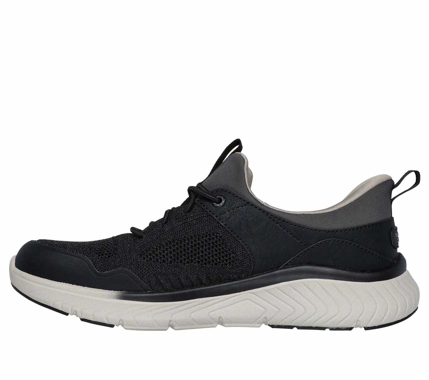 Туфли-слипоны свободного кроя: Arch Crosser - Emeric Skechers, BLK — фото 4