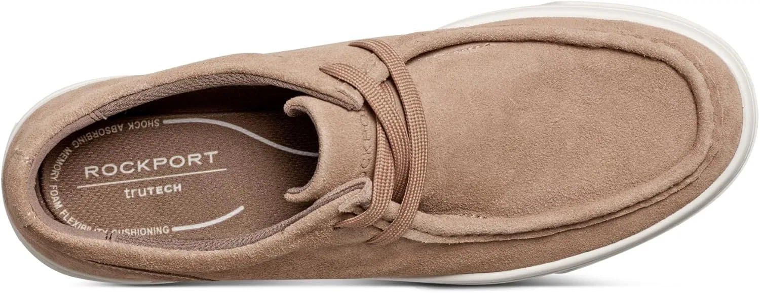 Мужские кроссовки Rockport Terell, Medium Natural Suede — фото 4
