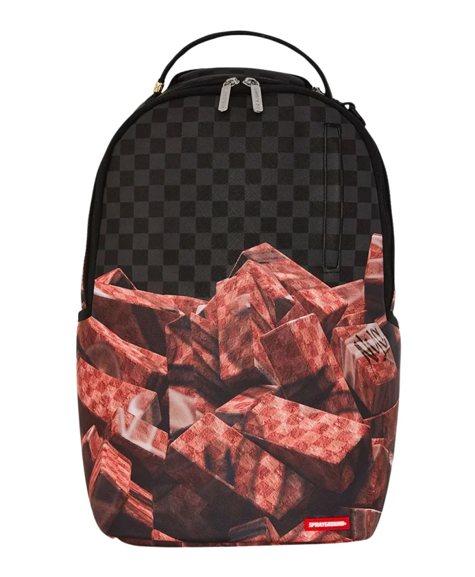 

Рюкзак "Кирпичный" черного цвета Sprayground, мультиколор
