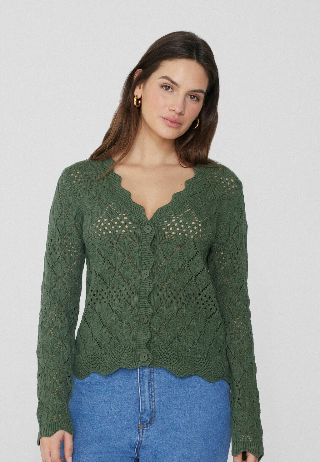 

Кардиган Tezenis, оливковый