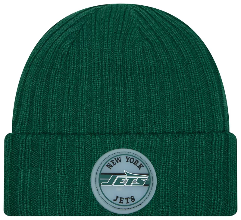 

Вязаная шапка с нашивками New Era для взрослых New York Jets