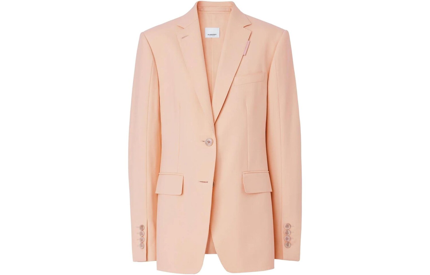 

Пиджак женский Burberry костюмный, персиковый