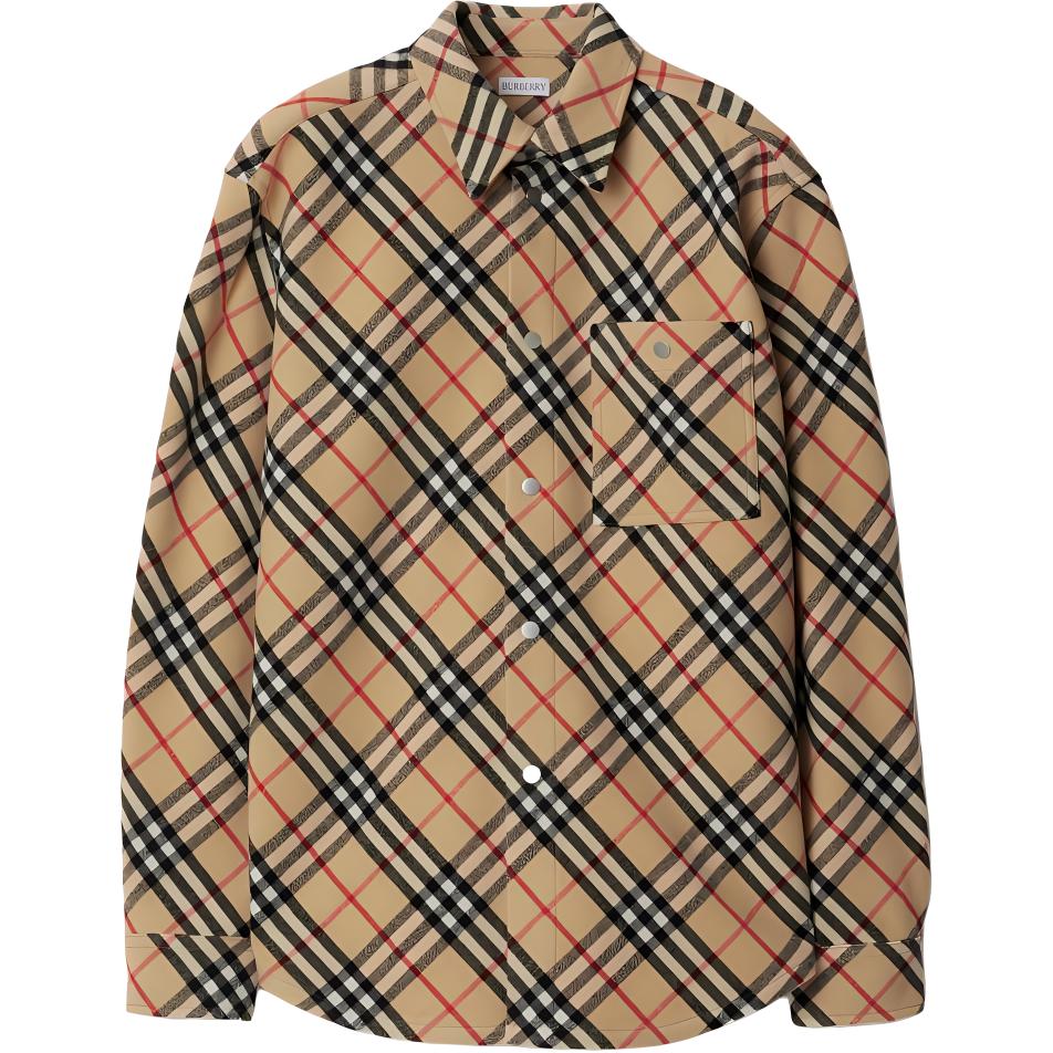 Рубашка Burberry Винтажная клетчатая с длинным рукавом, мультиколор — фото 2
