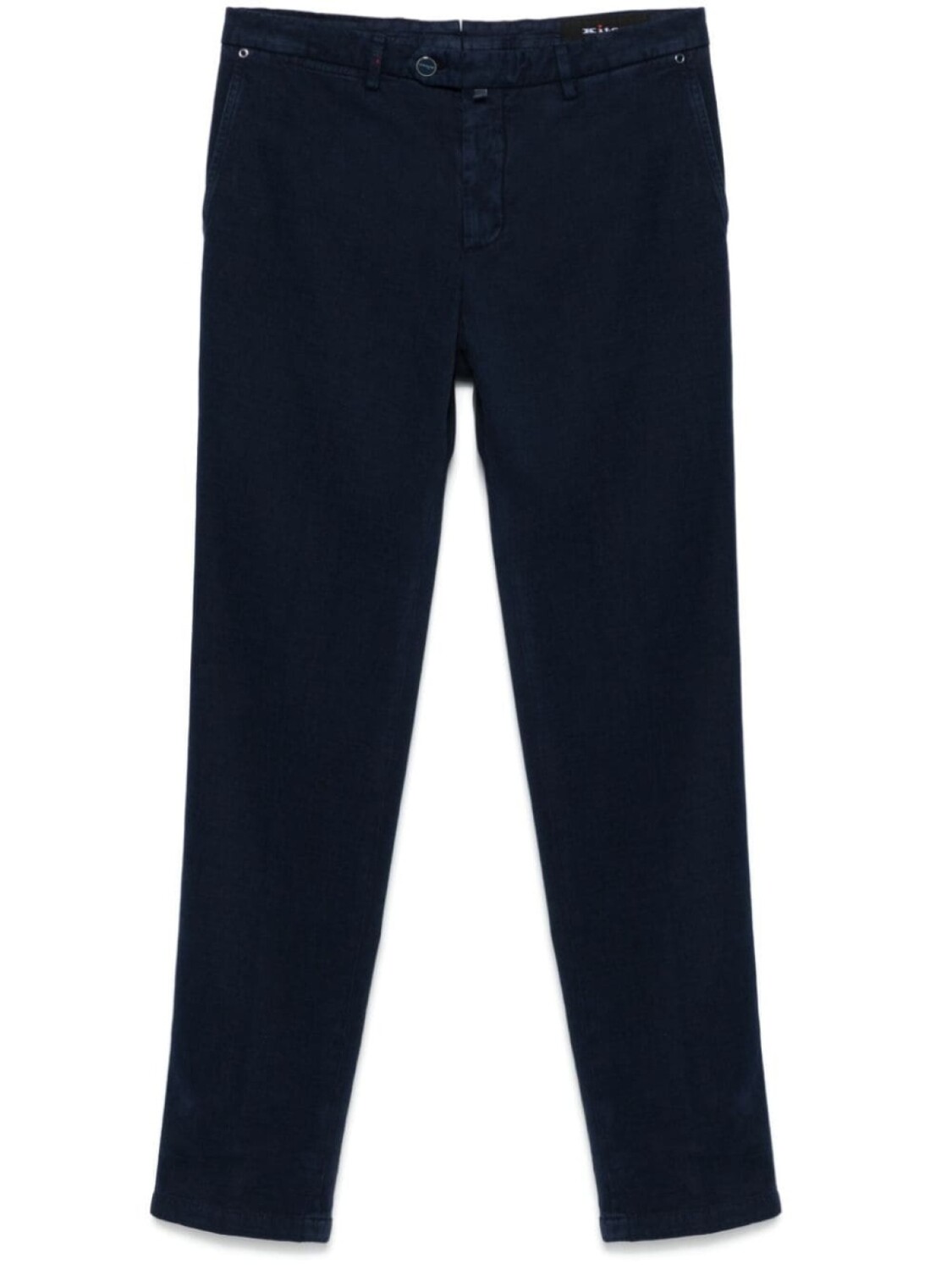

Kiton чиносы из габардиновой ткани, синий